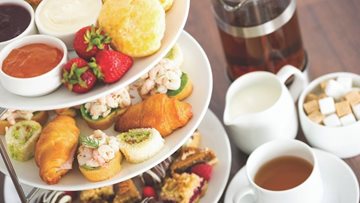 Worsley care home Residents enjoy delicious afternoon tea with HC-One friends
